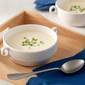 recette de crème de choux-fleur - Cremige blumenkohlcreme - Optifibre Suisse - Schweiz